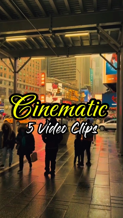 5 clipes cinematográficos 