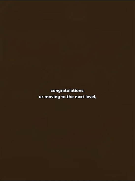 you