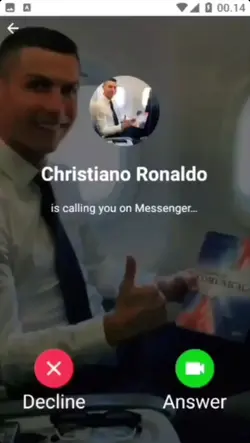 Facetime wt Ronaldo