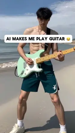 Ai guitar trend🔥🤪