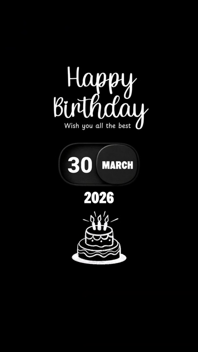 HBD 30 MARET 2026