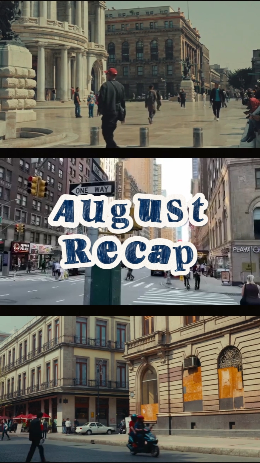 August Recap