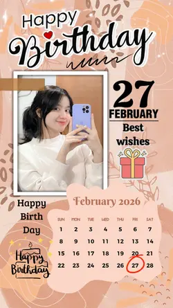 27 FEBRUARY HBD 2026