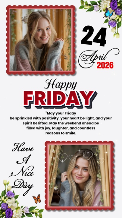 Friday 24 April 2026