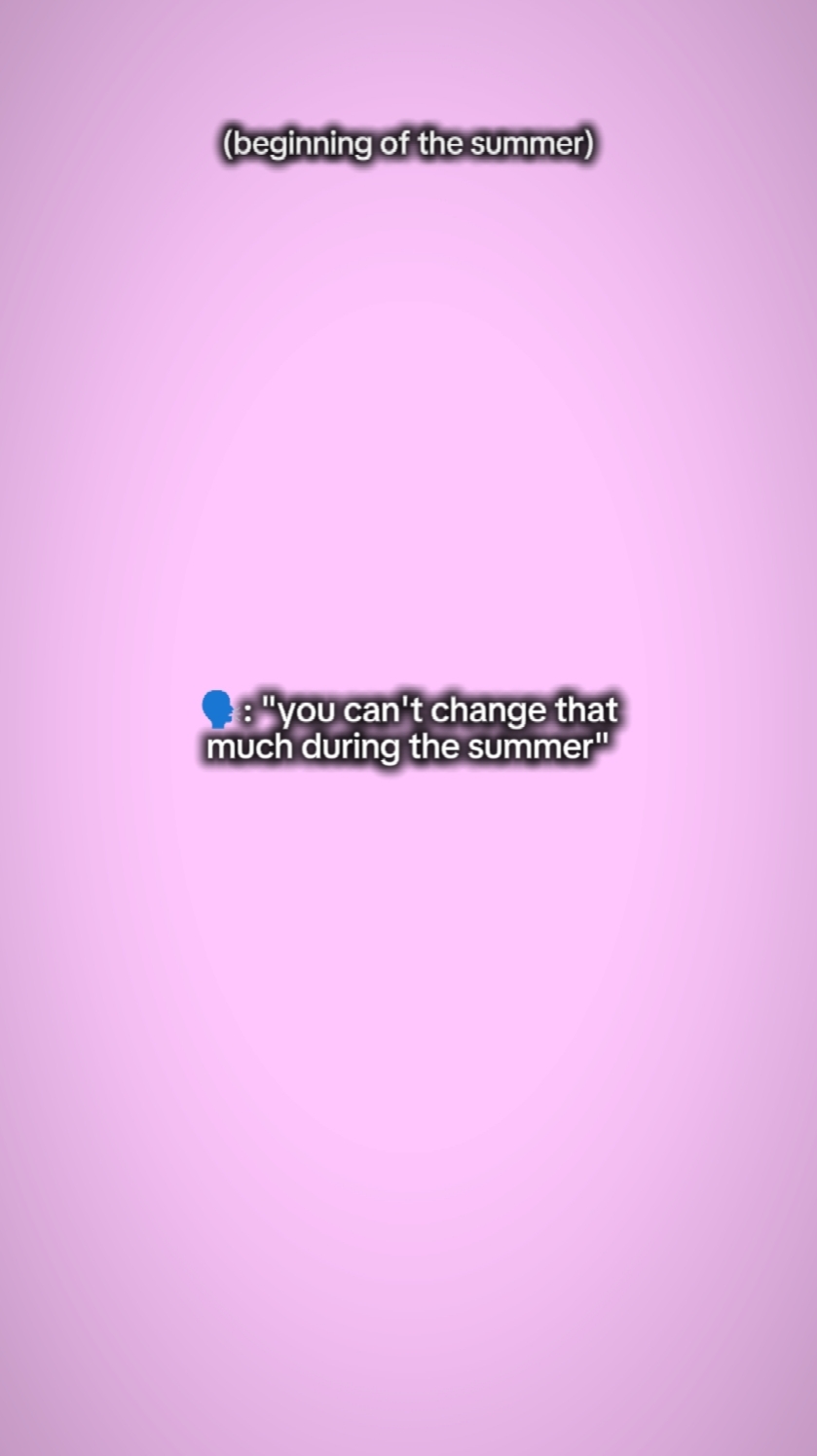 you can't change