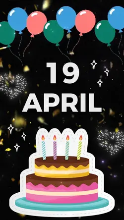 HBD 19 APRIL 2026