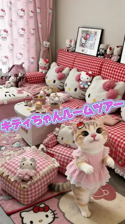 キティちゃんルームツアー