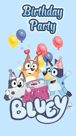 bluey theme birthday