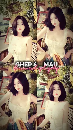 ghép 4 ảnh