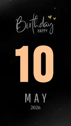 10 May Birthday