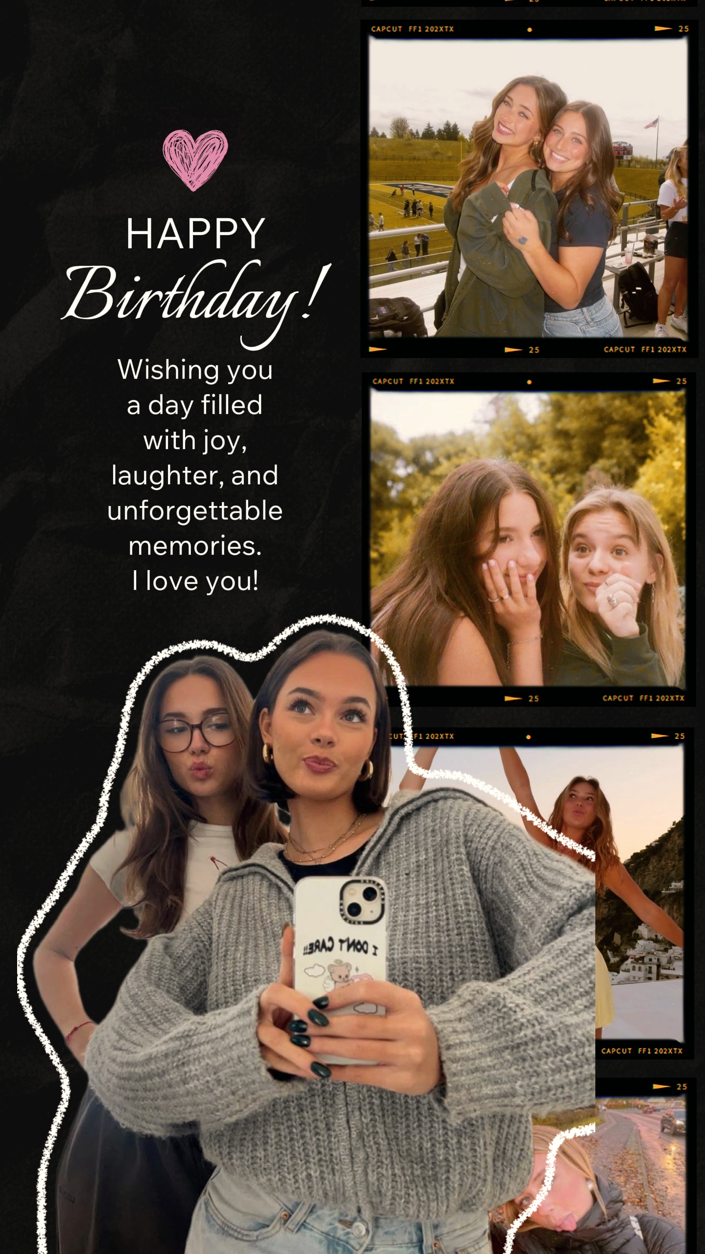 birthday scroll