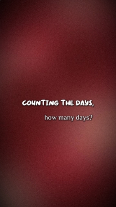 counting the days