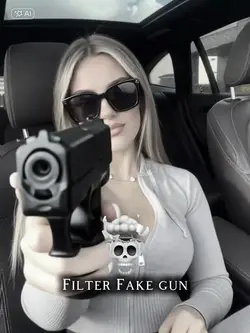 Fake gun filter