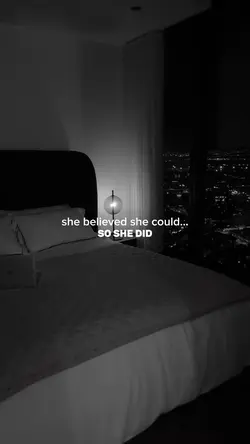 She believes in her