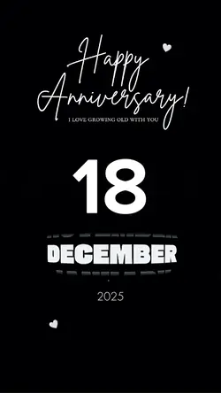 18 December annivers