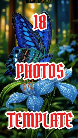 18 Photos Template