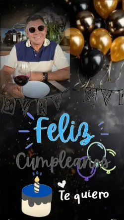 Feliz cumple papá 
