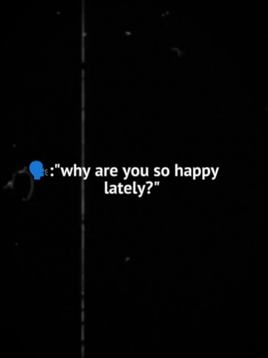 happy lately...