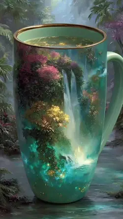 Landscape In Glass
