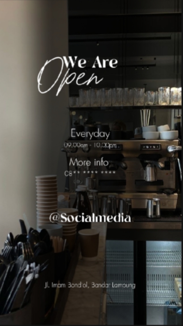 Open store