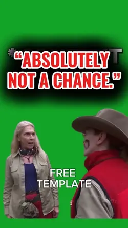 “NOT A CHANCE.”