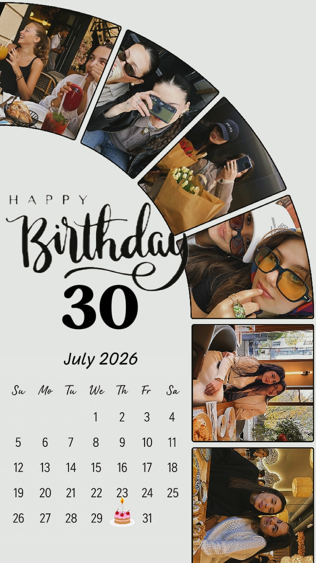 ULANG TAHUN 30 JULI