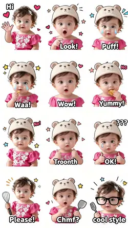 sticker cute 