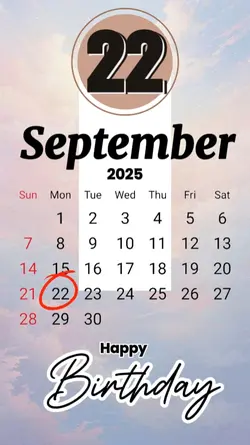 hbd 22 September 