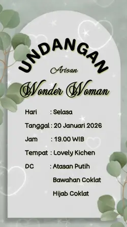 UNDANGAN ARISAN