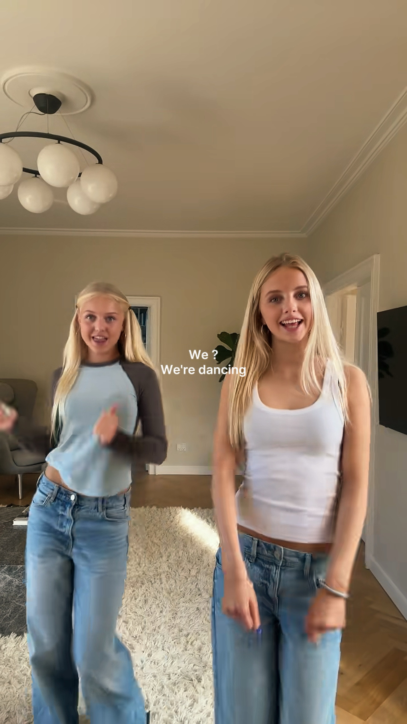 We're dancing
