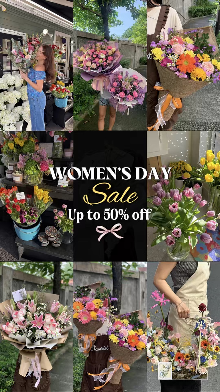 Venta del Día de la Mujer