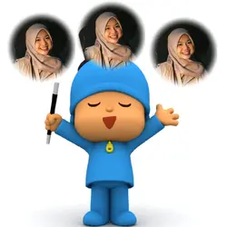 stiker sulap pocoyo