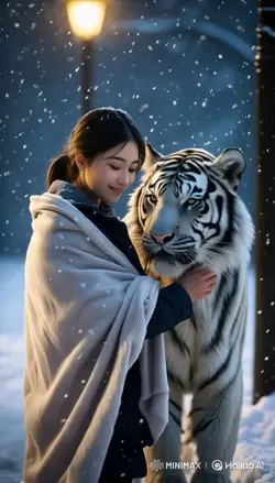 Tiger and Girl