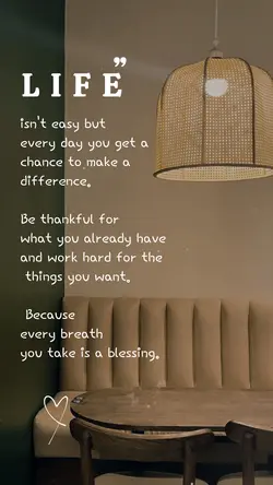 Life isn't easy