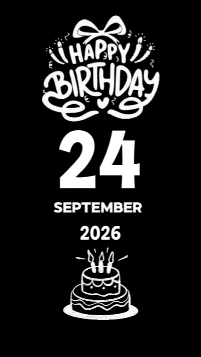 birthday 24September