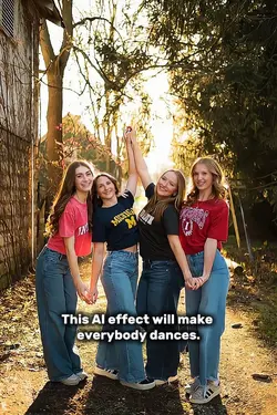 AI Dance effect 