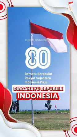 DIRGAHAYU RI KE 80