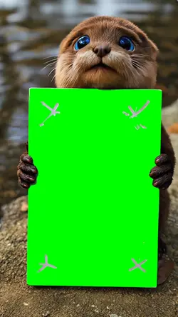 CUTE OTTER