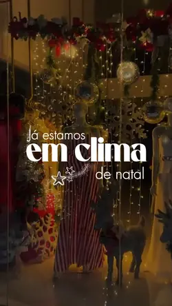 Em clima de natal