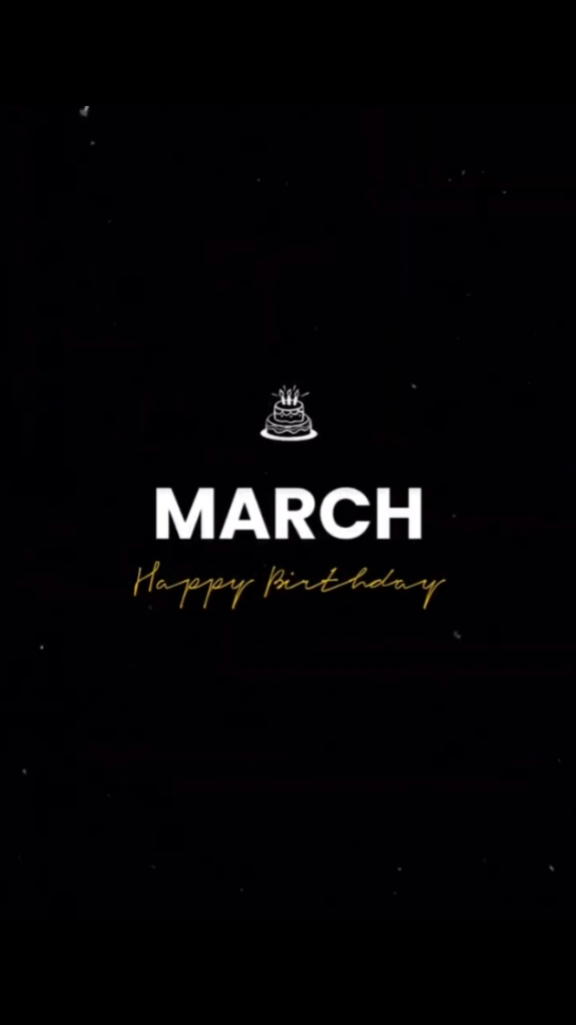 Cumpleaños en marzo