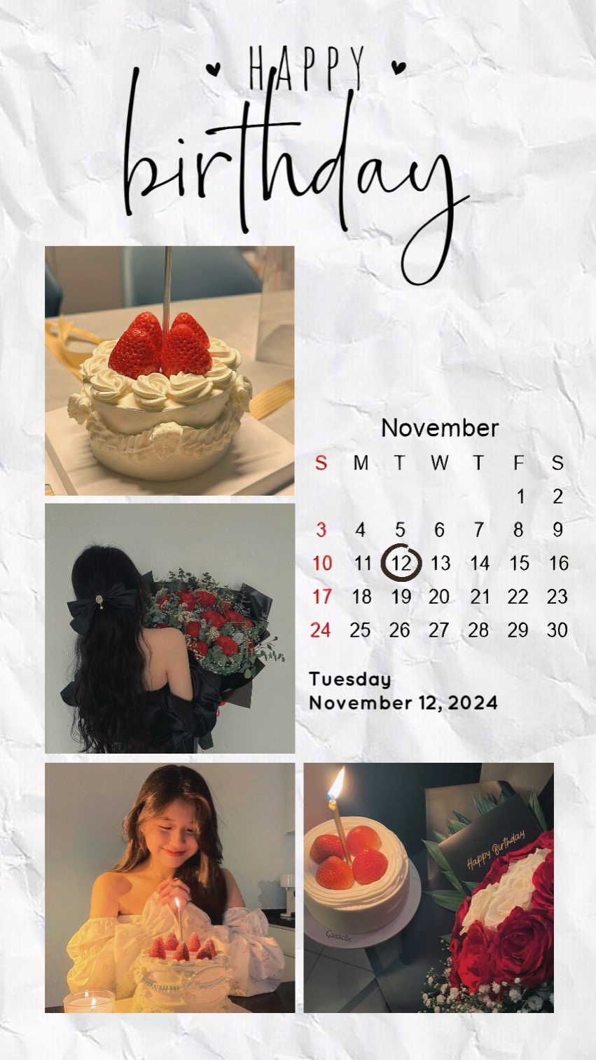 anniversaire 12 novembre
