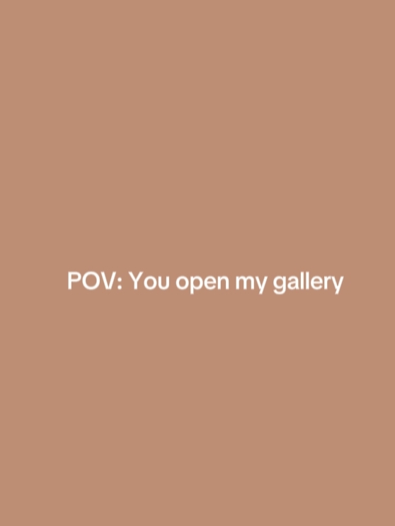  Tu ouvres ma galerie