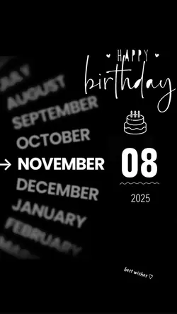 hbd 08 November 2025