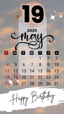 HBD 19 MAY 2025
