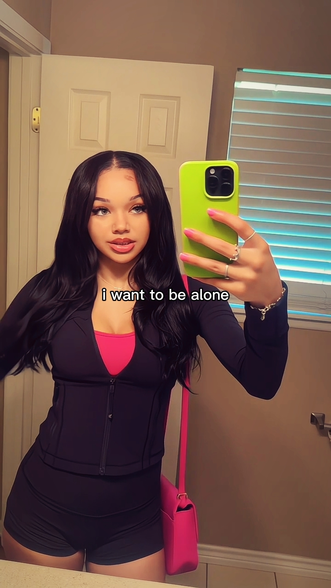 i want to be alone