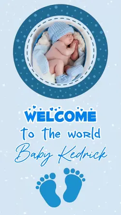 Welcome baby