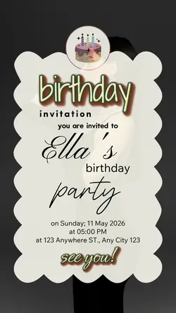 BIRTHDAY INVITATION