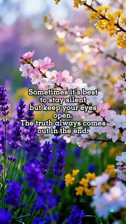 Keep your eyes open