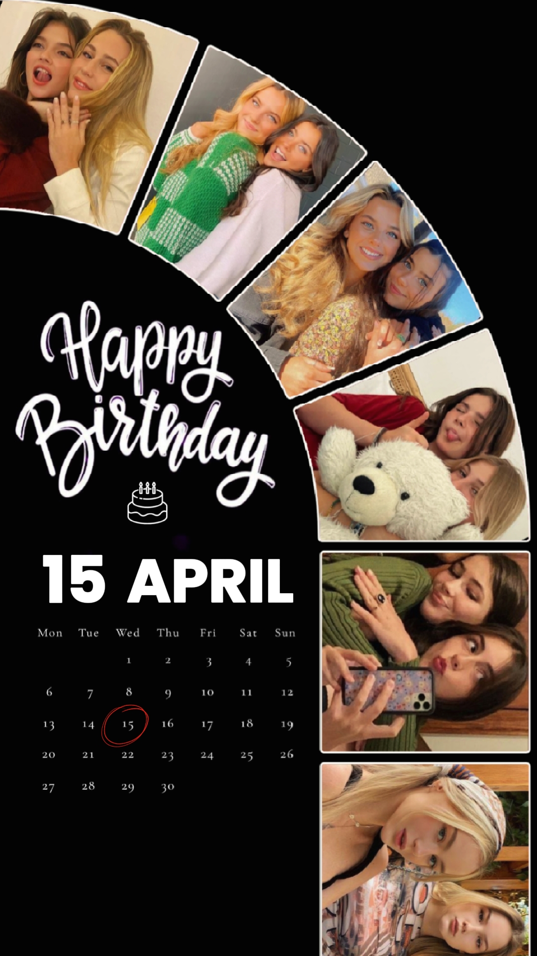 Birthday 15 April 