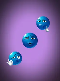 Blue Emoji Trolling 